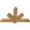 Ekena Millwork Kennewick Rough Sawn Timber Gable Bracket, Western Red Cedar, 36"W x 23"H x 2"D x 4"F, 15/12 Pitch GBW036X23X0204KEN00RWR - alternate 5